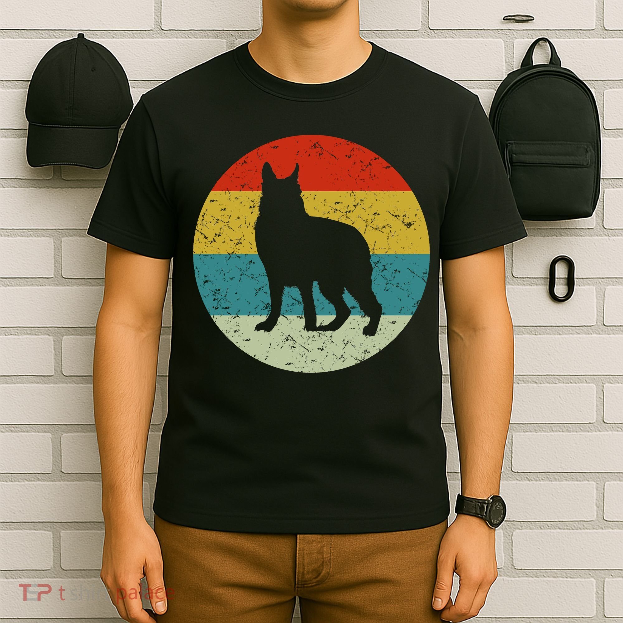Retro Vintage German Shepherd T-Shirt