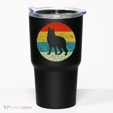Retro Vintage German Shepherd Tumbler