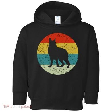 Retro Vintage German Shepherd Toddler Hoodie
