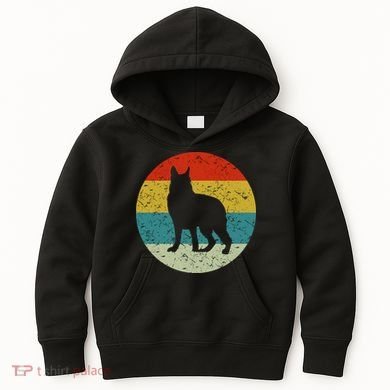Retro Vintage German Shepherd Kids Hoodie