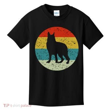 Retro Vintage German Shepherd Kids T-Shirt