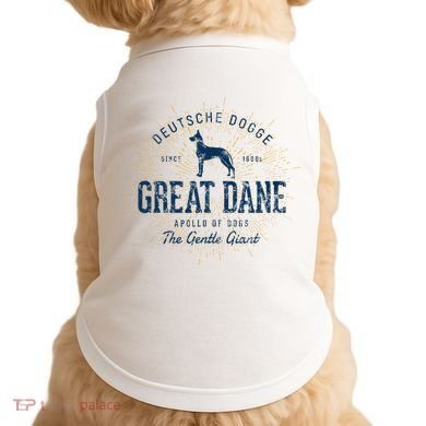 Retro Vintage Great Dane Doggie Tank