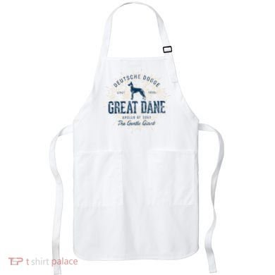Retro Vintage Great Dane Apron
