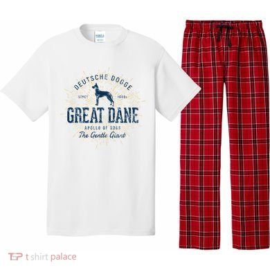 Retro Vintage Great Dane Pajama Set