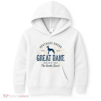 Retro Vintage Great Dane Kids Hoodie