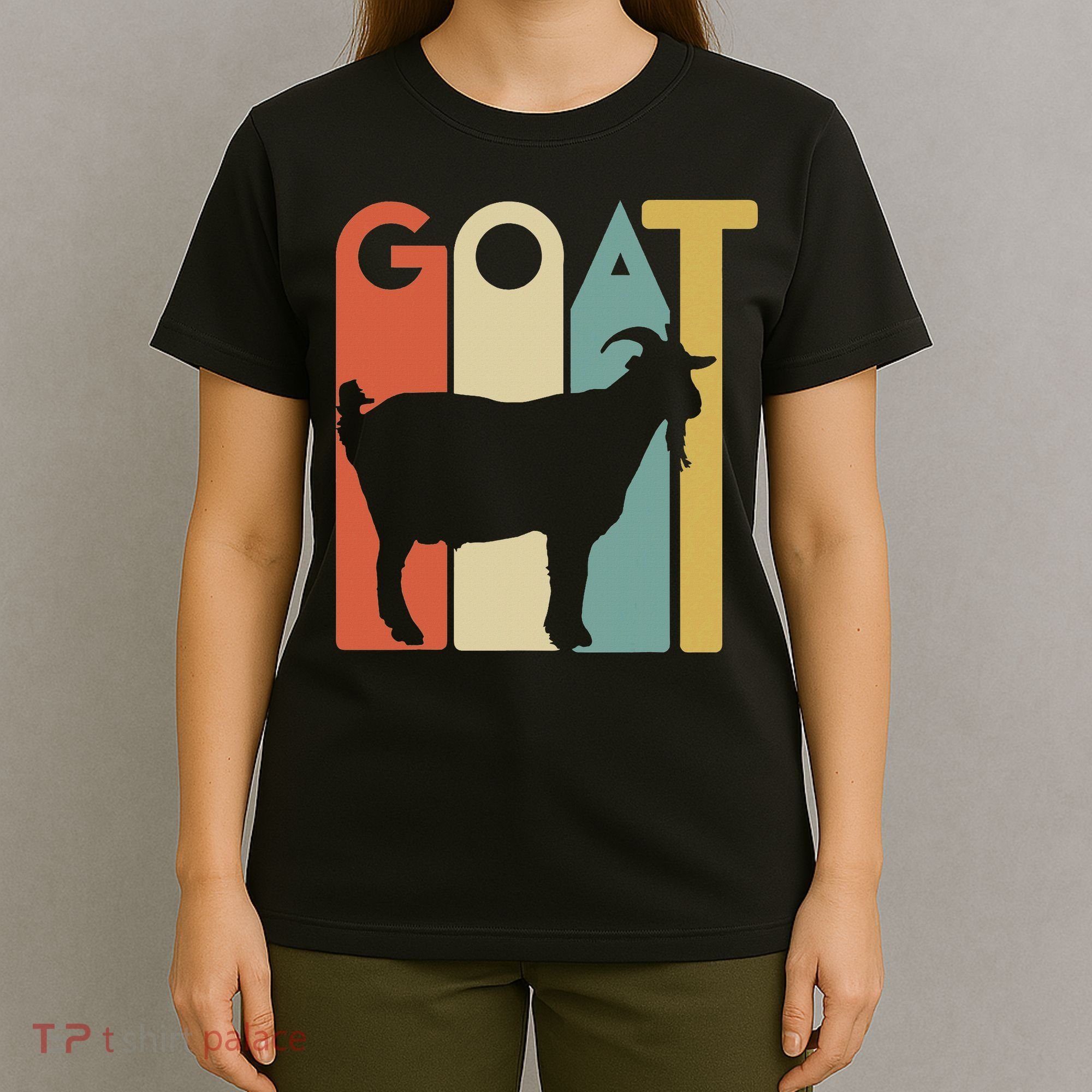 Retro Vintage Goat Animal Goats Lover Gifts T-Shirt