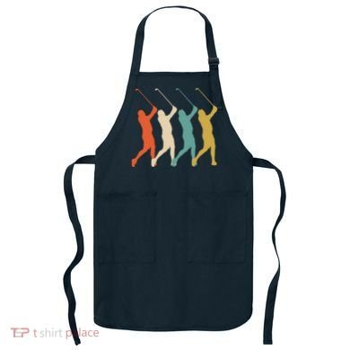 Retro Vintage Golf Lover Apron