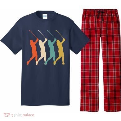 Retro Vintage Golf Lover Pajama Set