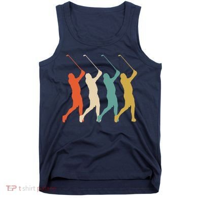 Retro Vintage Golf Lover Tank Top