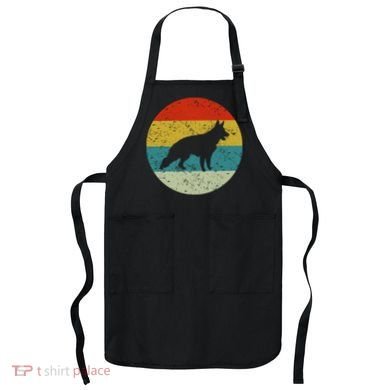 Retro Vintage German Shepherd Apron