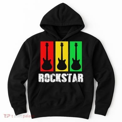 Rockstar Vintage Guitar Hoodie