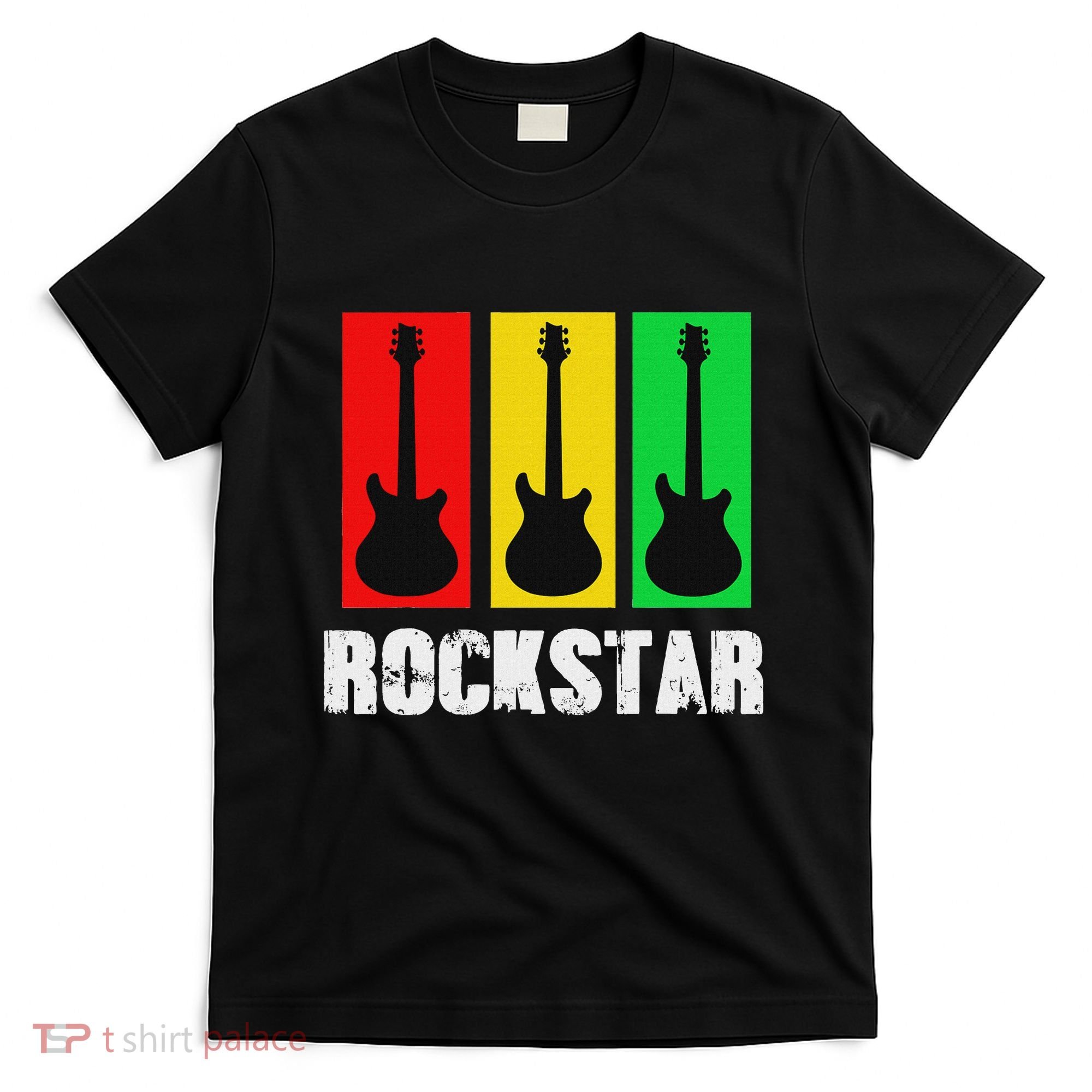 Rockstar Vintage Guitar T-Shirt