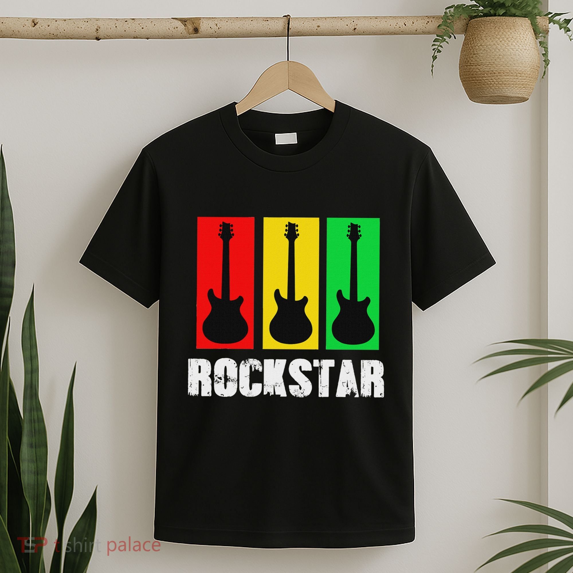 Rockstar Vintage Guitar T-Shirt