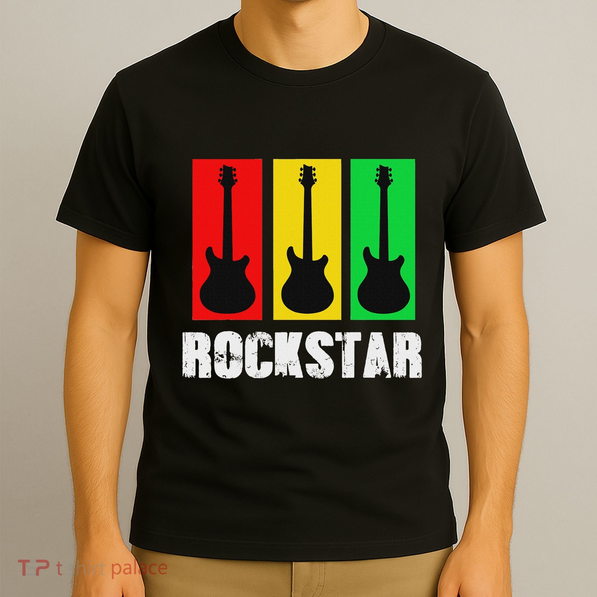 Rockstar Vintage Guitar T-Shirt