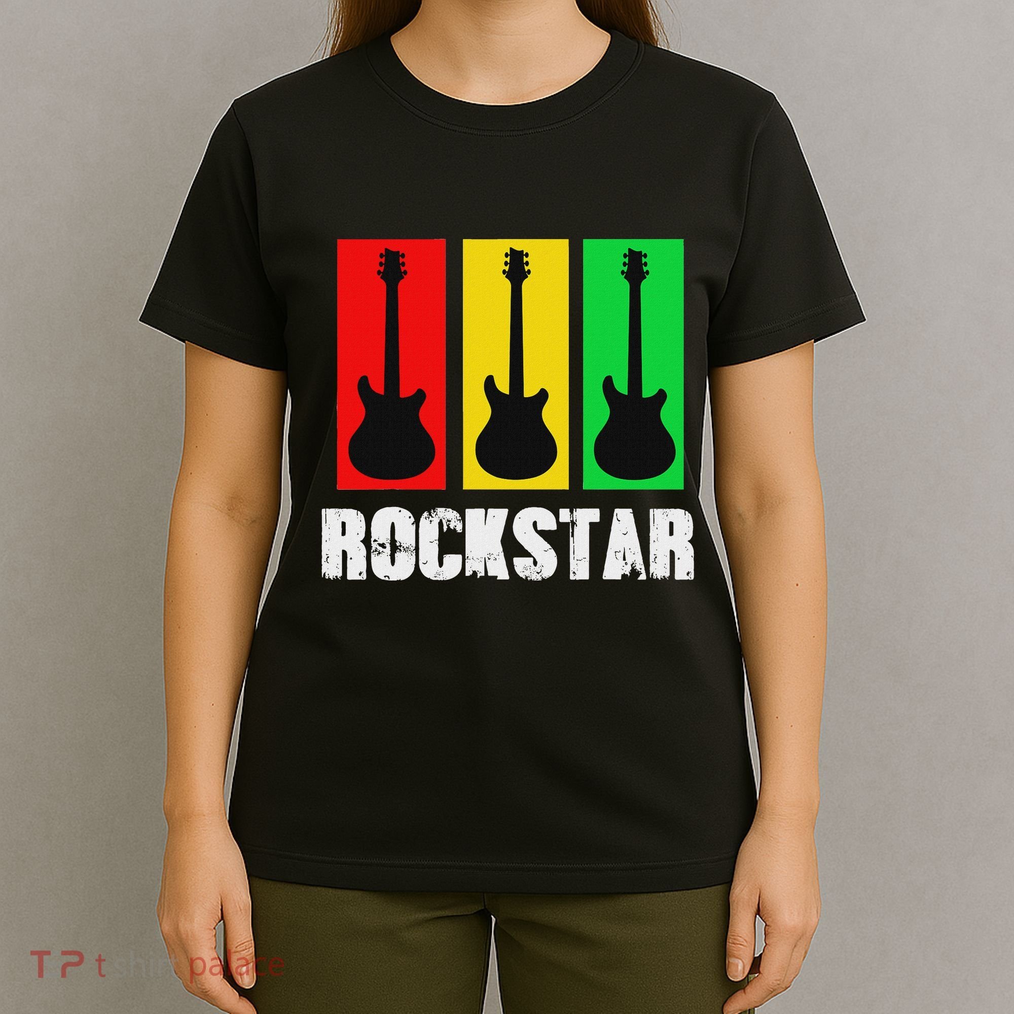 Rockstar Vintage Guitar T-Shirt