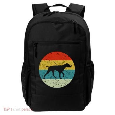 Retro Vintage German Shorthaired Pointer Backpack