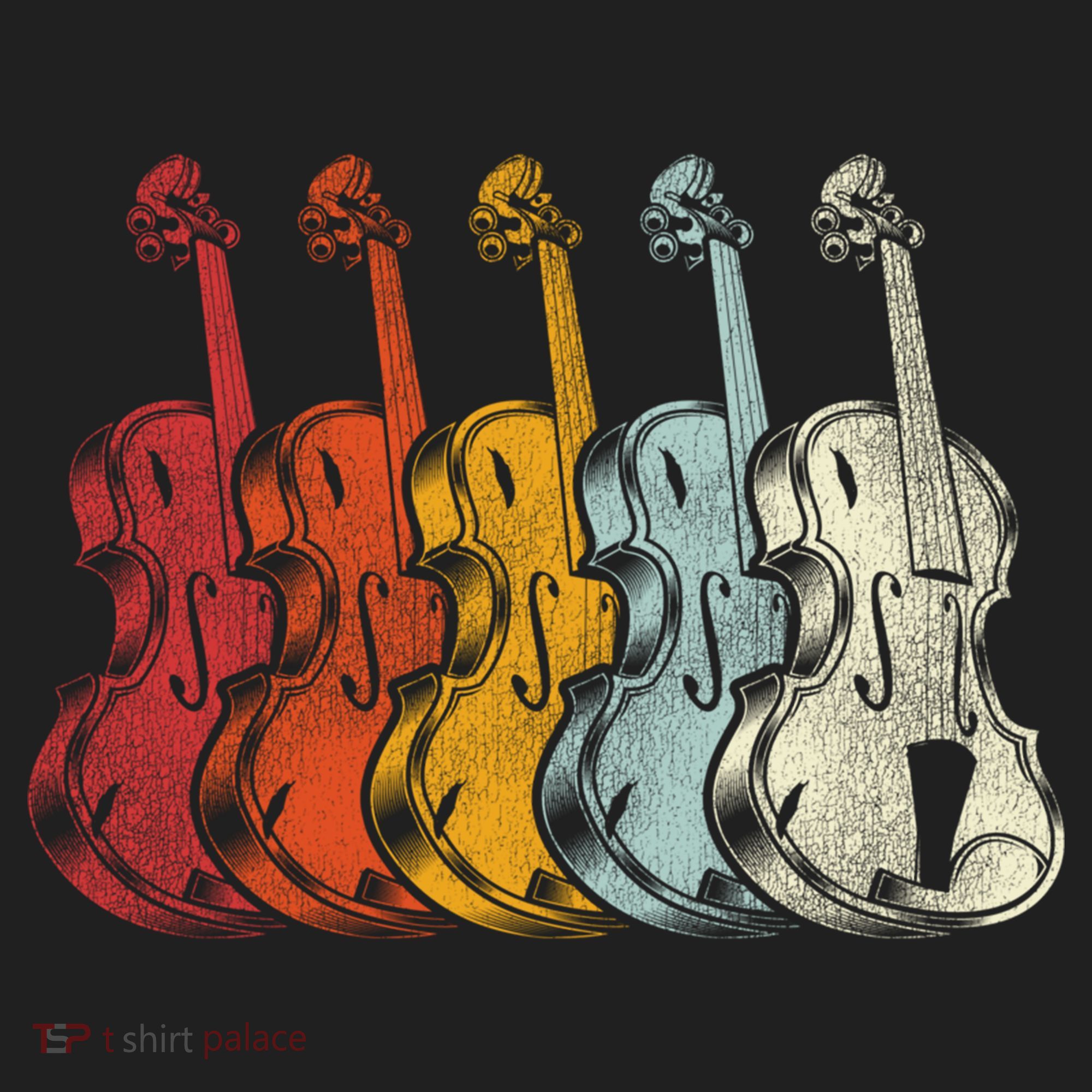 Retro Violin Gift Women's Sweatshirt