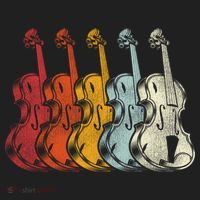 Retro Violin Gift Beanie thumb 2