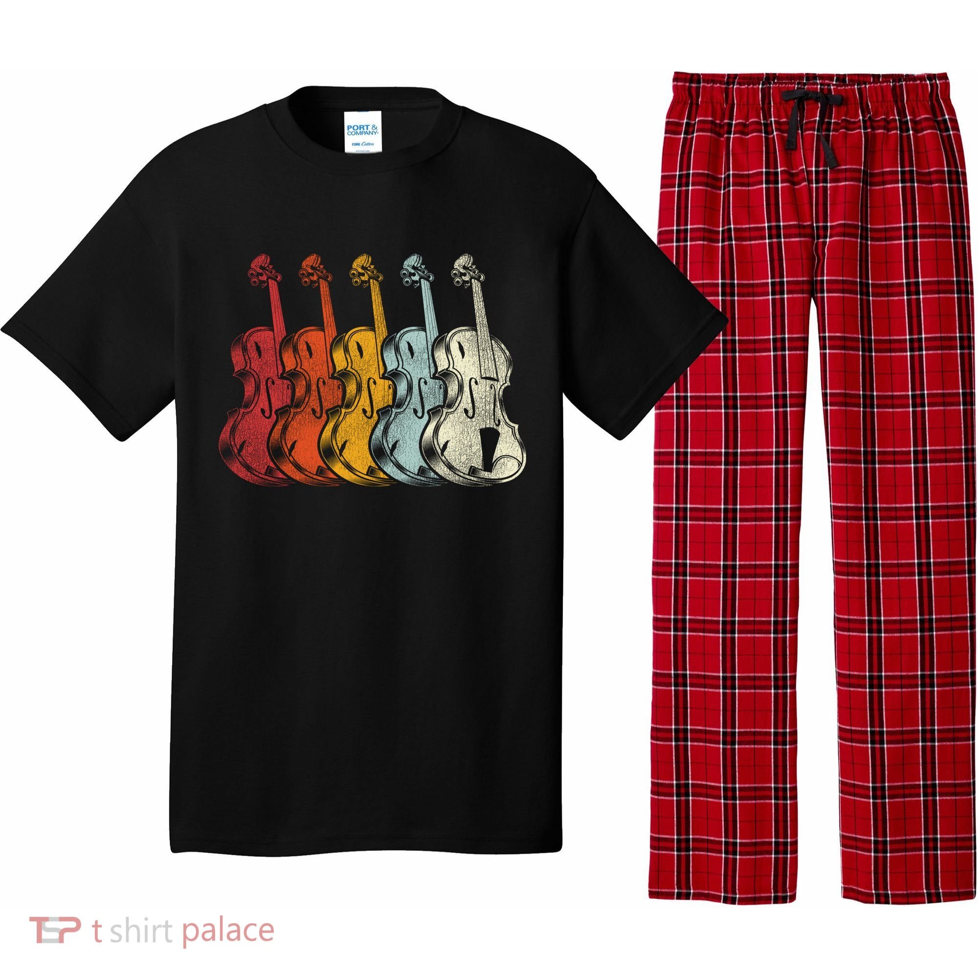 Retro Violin Gift Pajama Set