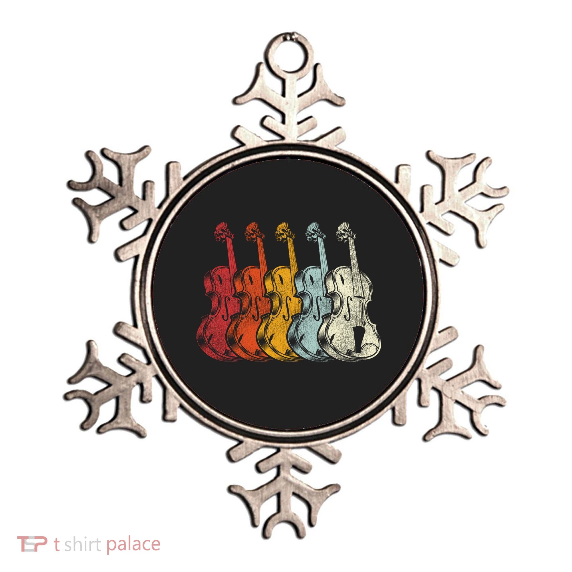 Retro Violin Gift Ornament