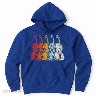 Retro Violin Gift Hoodie