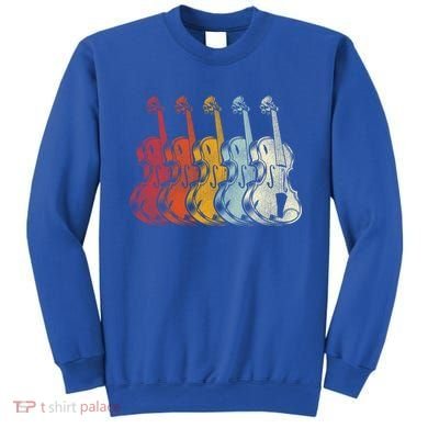 Retro Violin Gift Sweatshirt