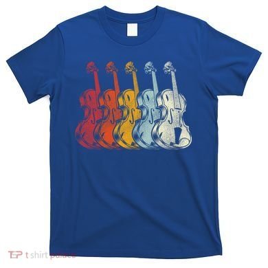 Retro Violin Gift T-Shirt