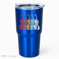 Retro Violin Gift Tumbler thumb 0