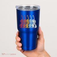 Retro Violin Gift Tumbler thumb 2