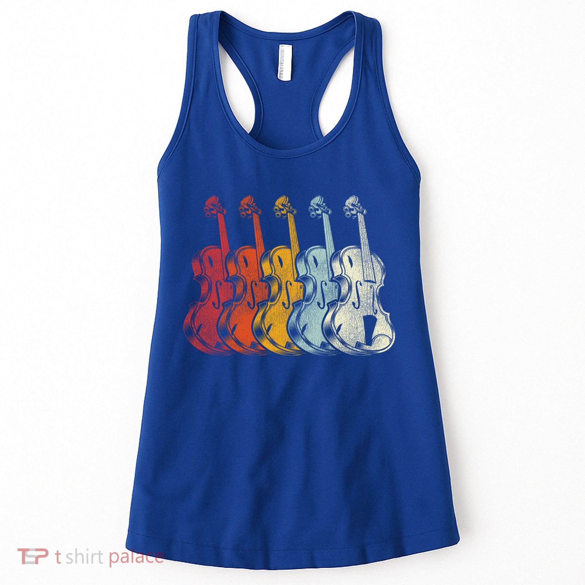 Retro Violin Gift Women's Tank Top