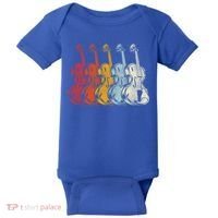 Retro Violin Gift Baby Bodysuit thumb 0