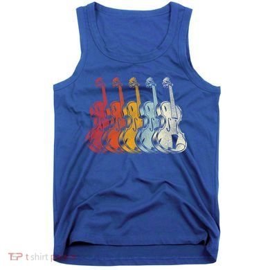 Retro Violin Gift Tank Top