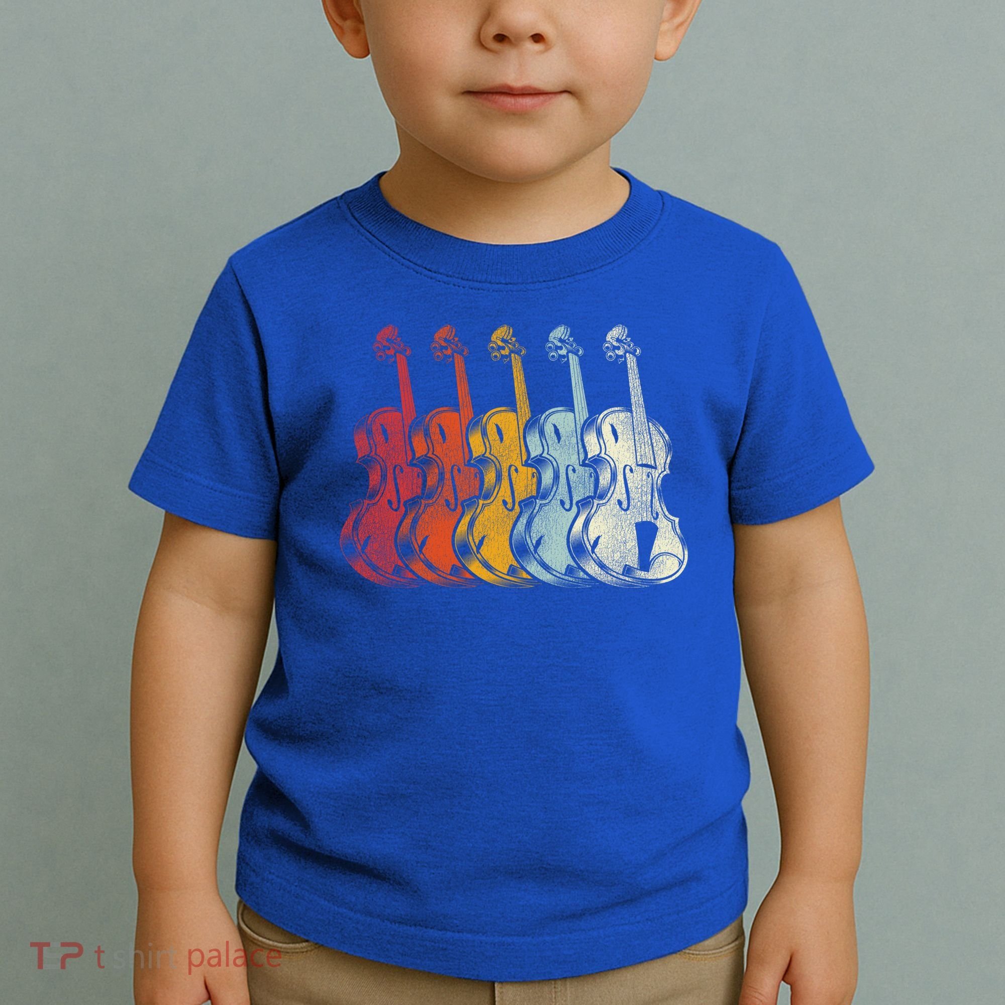 Retro Violin Gift Toddler T-Shirt