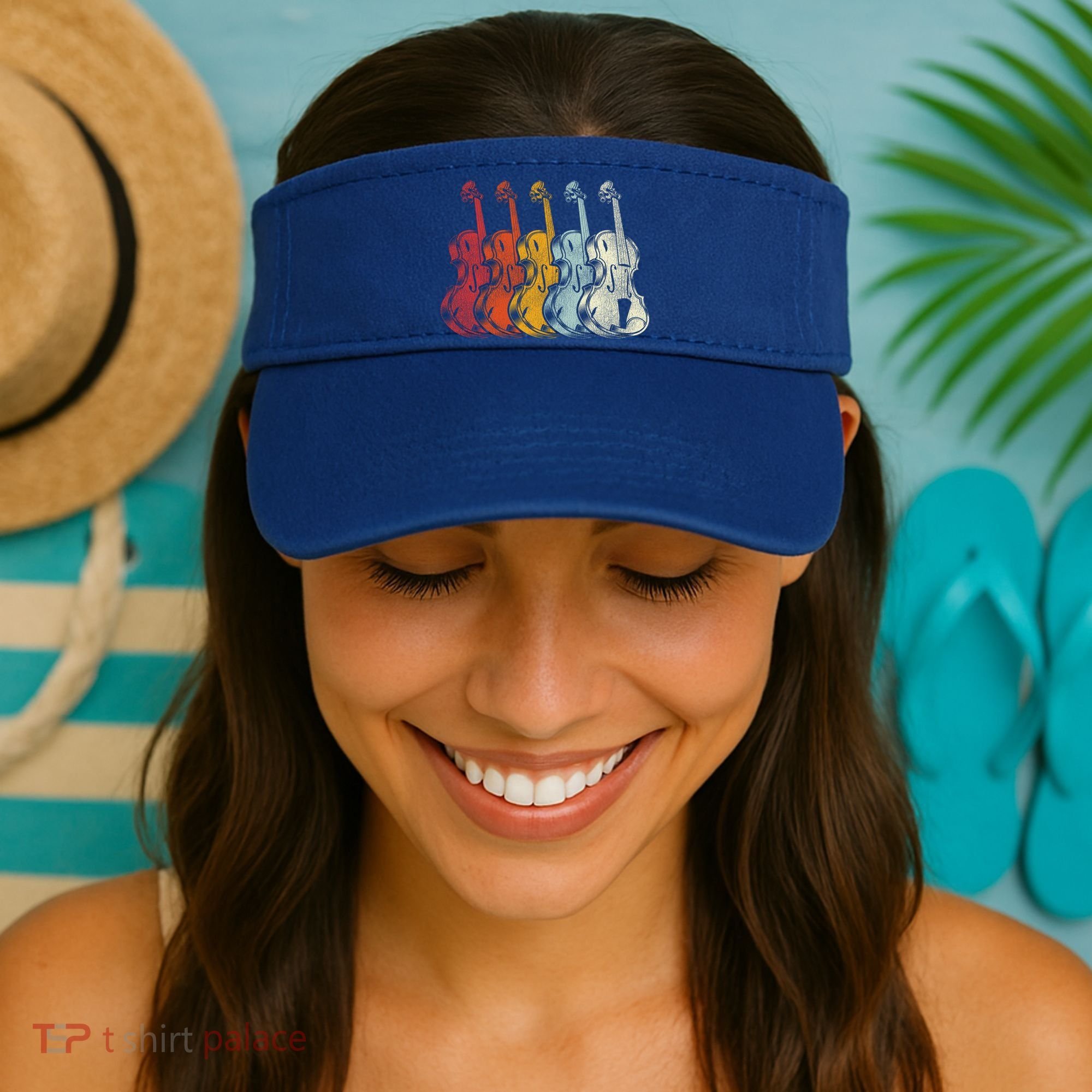 Retro Violin Gift Visor