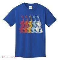 Retro Violin Gift Kids T-Shirt thumb 0
