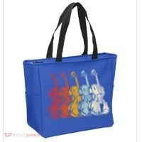 Retro Violin Gift Tote Bag thumb 2