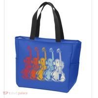 Retro Violin Gift Tote Bag thumb 3