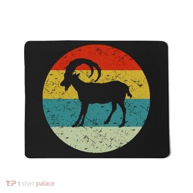 Retro Vintage Goat Mousepad