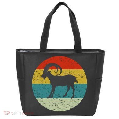 Retro Vintage Goat Tote Bag