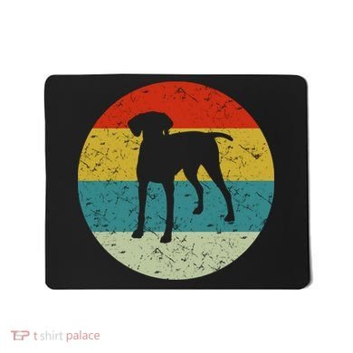 Retro Vintage German Shorthaired Pointer Mousepad