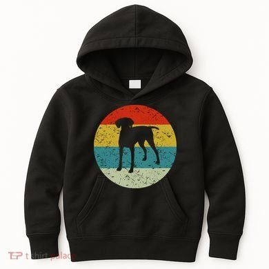 Retro Vintage German Shorthaired Pointer Kids Hoodie