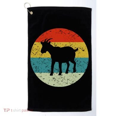 Retro Vintage Goat Golf Towel
