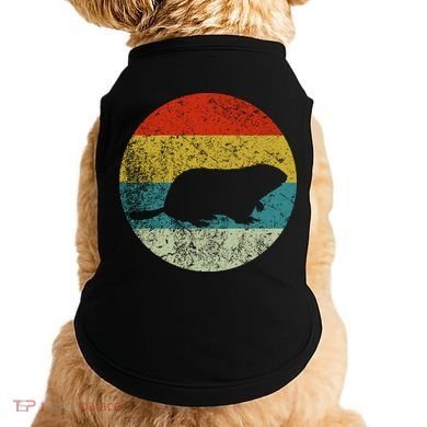 Retro Vintage Groundhog Doggie Tank