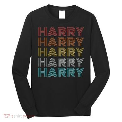 Retro Vintage Harry Long Sleeve Shirt
