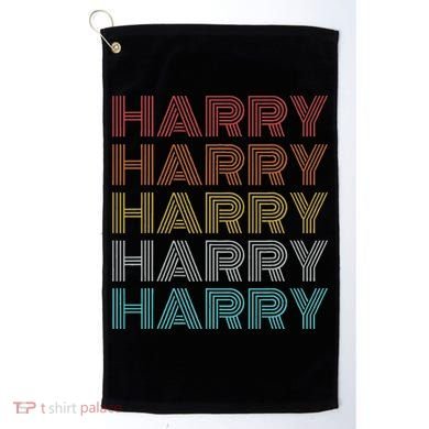 Retro Vintage Harry Golf Towel