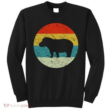 Retro Vintage Hippo Sweatshirt