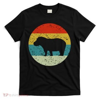 Retro Vintage Hippo T-Shirt