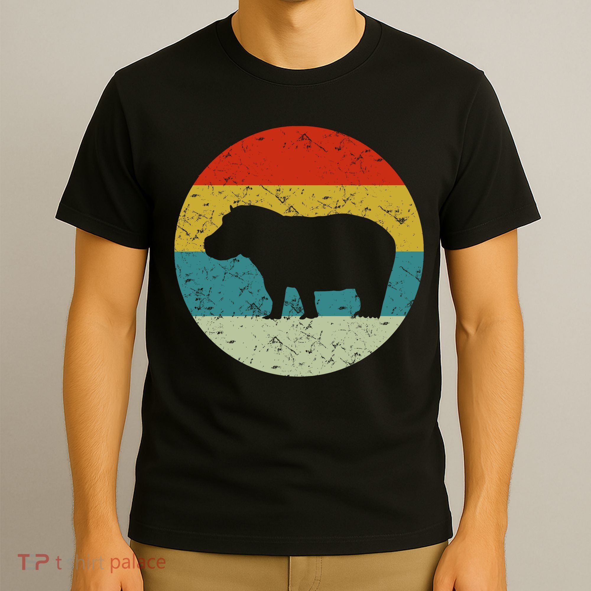 Retro Vintage Hippo T-Shirt