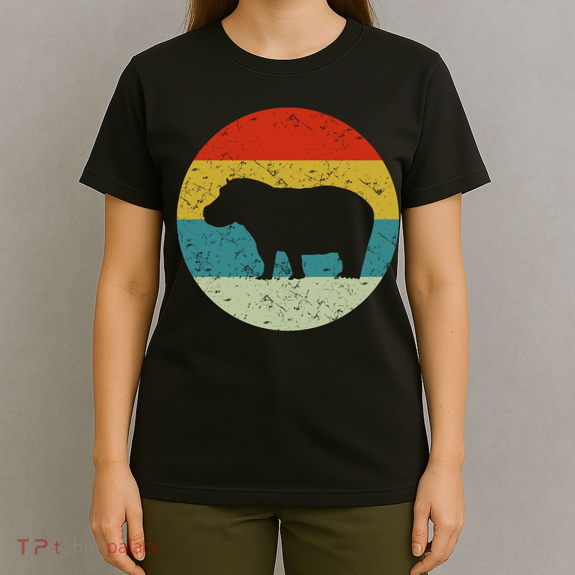 Retro Vintage Hippo T-Shirt