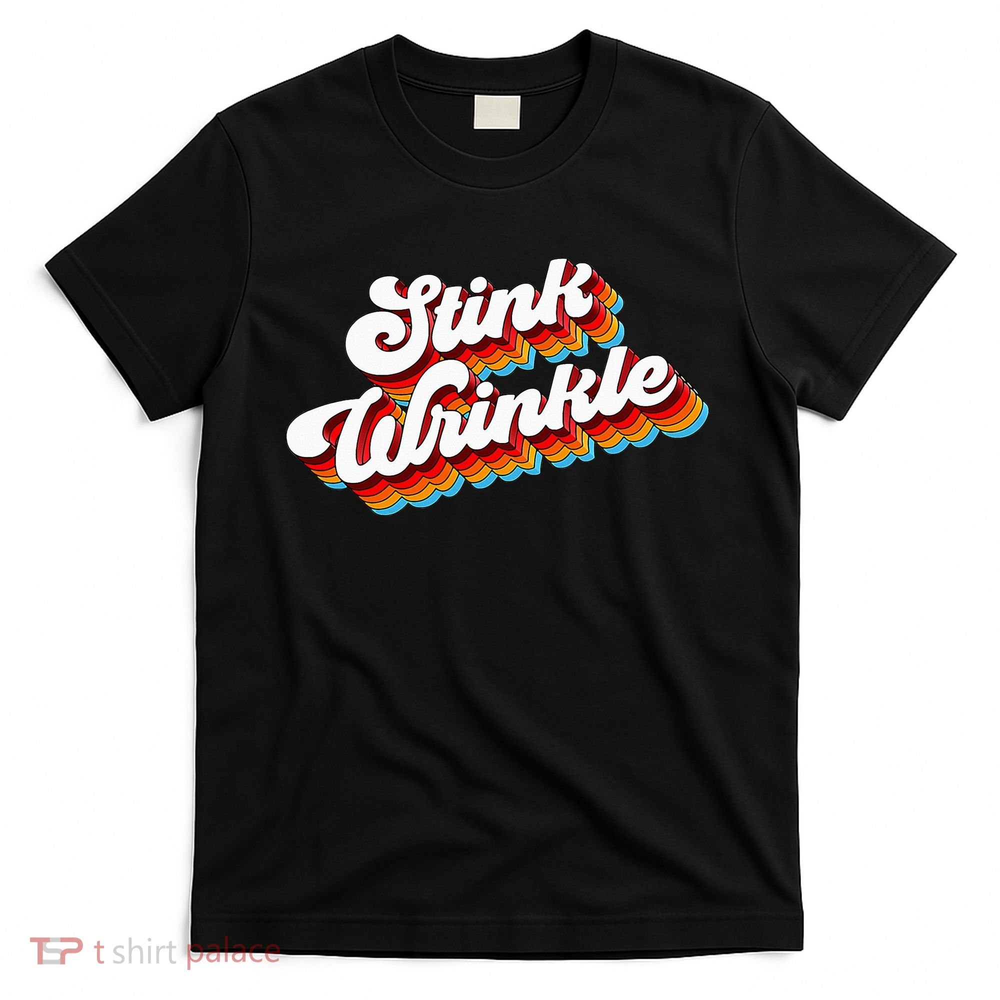 Retro Vintage Humor Stink Wrinkle T-Shirt
